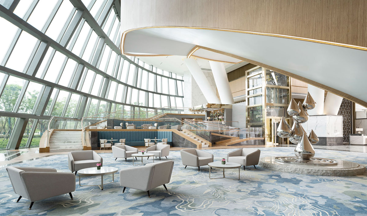 未來智能風(fēng)格的高端酒店設(shè)計(jì)，將科技與人性化設(shè)計(jì)巧妙融合